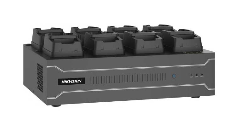 Dockstation Desktop 8 ports for Hikvision body cameras