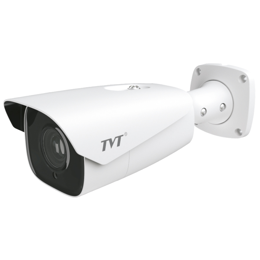 IP tubular camera 4MP 7-22mm IP67 IR100 WDR120 I/O audio and alarm TVT