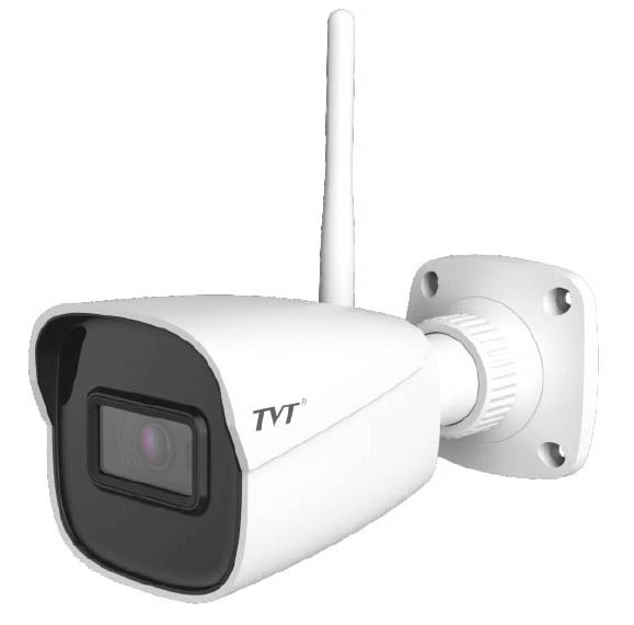 Bullet IP Camera 4MP IR30 VAC IP67 WDR120 Audio TVT