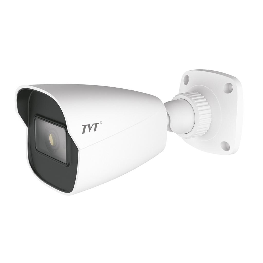 Cámara Bullet IP 4MP 2.8mm VCA Face Detection IP67 IR30 WDR120 Audio TVT