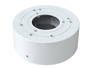 Connection box for cameras Aluminum White IP65 ceiling and wall TVT