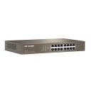 Switch 16 puertos no gestionable Gigabit L2 enracable 13" IP-COM