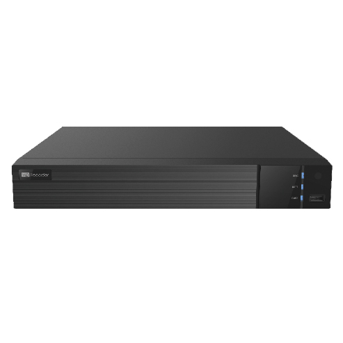 Grabador NVR IP 8CH 16MP VCA LPR Video Structure Clasificación Atributos Personas Vehículos Detección Facial 1HDD 160Mbps E/S Audio Alarma