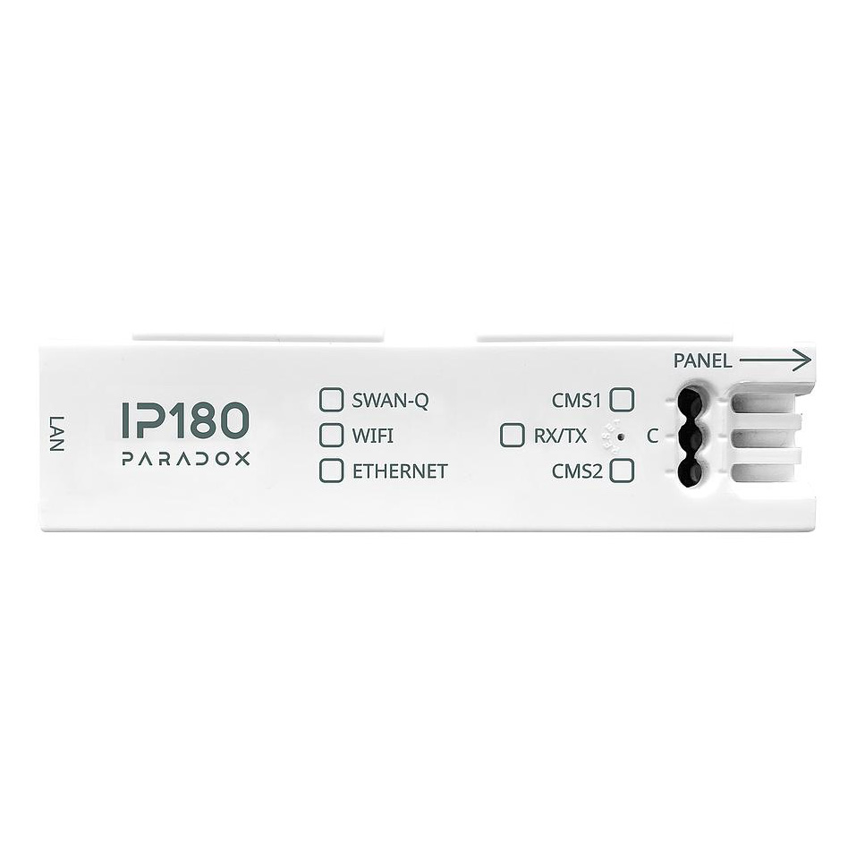 Módulo de comunicación por Internet IP180 Cable Ethernet RJ45 Paradox