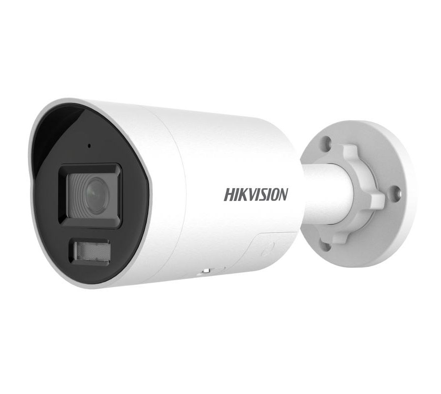 Cámara bullet IP 8MP 2.8mm Audio Smart Hybrid Light con ColorVu Acusense Motion Detection 2.0