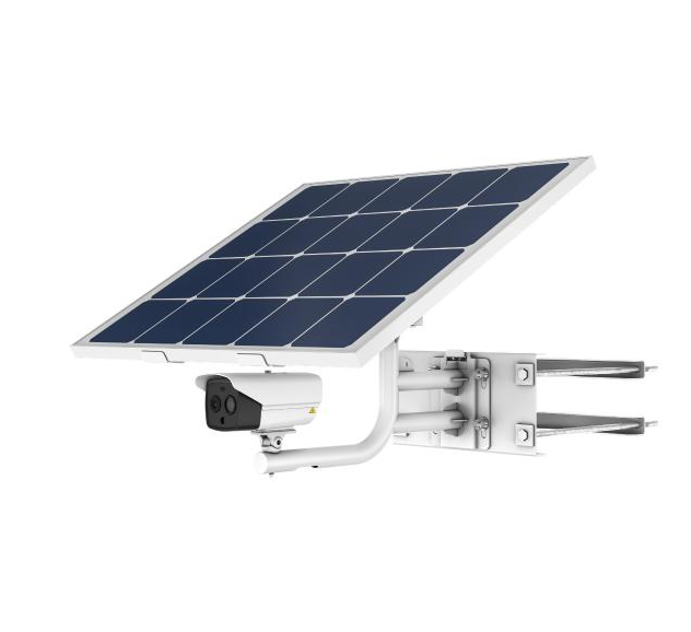 Kit de cámara térmica con energía solar panel 80W batería 36mAh