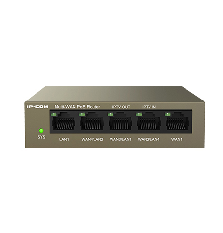 Router 5 puertos (4 PoE) administrado en la nube