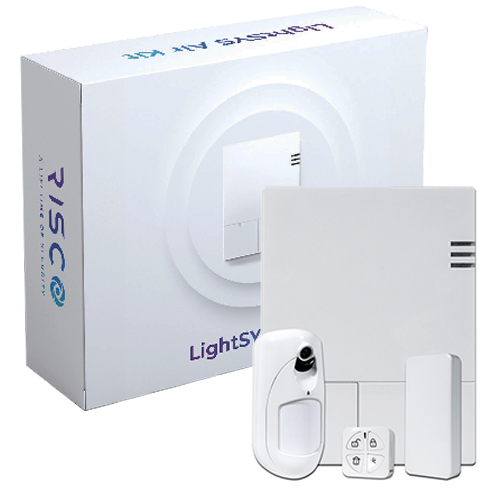 Kit LightSYS Air de 128 zones via radio avec Détecteur PIR avec caméra eyeWAVE