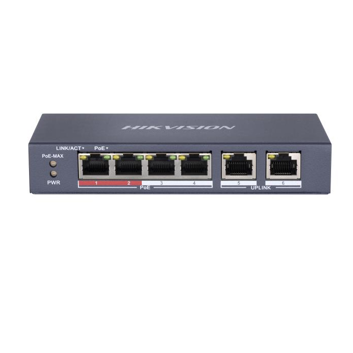 4 Port Fast Ethernet Unmanaged POE Switch