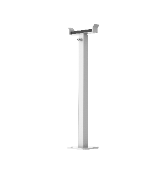 Soporte para barrera de seguridad, altura ajustable de 80 cm a 100 cm