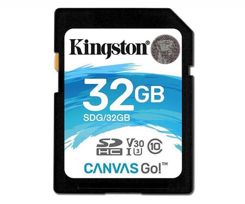 Tarjeta MIcroSD 128GB class 10 U3 V30 Kingston