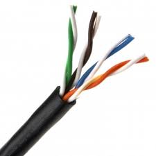 Bobina de cable en caja UTP cat5e Exterior Cobre