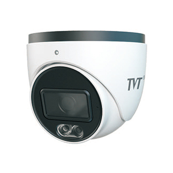 Cámara Turret 4en1 2MP Iluminación dual IR Luz blanca MIC IP67