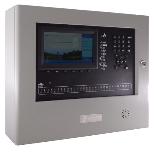 [JBE-P2L1.4LE] Central analógica de 4 lazos (200 dispositivos por lazo) ampliable hasta 8 lazos Jade Bird