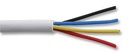 [BSC01249] Bobina 100 m de Cable de Alarma de 4 hilos