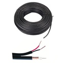 [BSC01209] Bobina de 100 metros de cable CCTV RG174 + alimentación