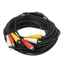 [BSC00201] Câble RCA pour caméras de CCTV audio, vidéo et alimentation. 20 m