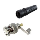 [BSC00775] Conector BNC macho recto ( Tornillo ) para instalaciones de CCTV