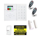 [BSC02298] Kit d'Alarme Bysecur IP / GSM. Centrale + 1 PIR + 1 Contact Magnétique + 2 Télécommandes