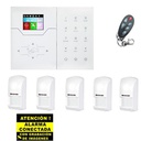 [BSC02295] Kit d'Alarme Bysecur IP / GSM. Centrale + 5 PIR + 1 Télécommande