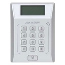 [DS-K1T802M] Terminal autónomo de accesos con teclado y pantalla LCD Hikvision Mifare. TCP/IP