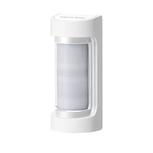 [VXS-DAM-X5(W)] Optex VXS-DAM-X5(W) Outdoor Dual PIR Dual technology Motion Detector Microwave 10,525 GHz 12m 90° White Colour