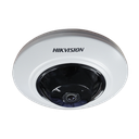 [DS-2CD2955FWD-IS(1.05mm)] Cámara IP 5MP Fisheye 180° E/S Audio Alarma 1.05mm IR8m PoE WDR120 SD Hikvision