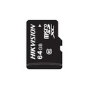 [HS-TF-L2/64G/P ] Tarjeta Micro SD Hikvision 64GB serie L2 Especial CCTV 