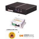 [VLN-LPR01] Sistema de análisis de vídeo activado para 1 canal de LPR. Incluye NANO-VLPLUS + Licencia LPR 