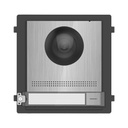 [DS-KD8003-IME2/S] Módulo estación de puerta de videoportero 2 hilos Cámara HD 2 MP Fisheye IR Acero inoxidable Etiqueta Hikvision