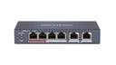 [DS-3E0106P-E/M] Switch POE no administrado Fast Ethernet de 4 puertos