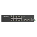 [DS-3T0510HP-E/HS] Commutateur Hi-PoE non géré Gigabit à 8 ports Plage de température étendue Hikvision