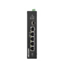 [DS-3T0306HP-E/HS] 4-port unmanaged Hi-PoE switch 100M Extended temperature range Hikvision