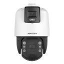 [DS-2SE7C124IW-AE(32X/4)(S5)] Cámara Domo IP PTZ 7" 2MP 32X Doble lente Fija y Varifocal IR200 IK10 DarkFighter Acusense Hikvision 