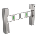 [DS-K3BC411X-L/M-Dp110] Torno-Barrera Control acceso Oscilante izquierda M Orificio instalación FRT Metacrilato 1100mm