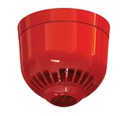[ASC2366] Sirène optique-acoustique analogique interne avec flash rouge Base profil bas Aritech 