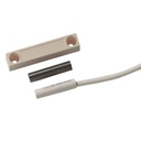 [DC105] Contacto magnético para superficie y empotrar. Apertura operativa máx. 12mm. 2m cable. Blanco. Grado 2