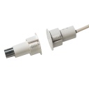 [DC124] Contacto magnético Grado 2 para empotrar en puertas Máx. 9mm. Cable 2m Aritech