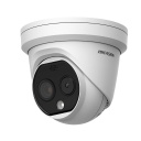 [DS-2TD1217-2/QA] Domo IP Bi-espectro Óptico/Térmico  4MP 1.8/2mm IR15m White Light 30m E/S Alarma Audio MIC Alarma Visible-Audible Analítica vídeo Hikvision