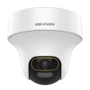 [DS-2CE70DF3T-PTS(2.8mm)] Cámara Domo PT fija con audio para interiores ColorVu 2 MP 2.8mm Hikvision