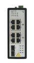 [DS-3T0510P] Switch POE industrial no gestionado Gigabit 8 puertos Hikvision