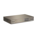 [G3310P-8-150W] Switch inteligente 8 PoE Gigabit + 2 puertos SFP Gestionable Acceso a nube L2 IP-COM