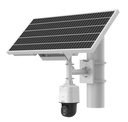 [DS-2XS3Q47G1-LDH/4G/C18S40(4mm)] Kit Cámara PT 4MP 4mm con energía solar ColorVu 24/7 4G Luz Blanca 30m