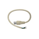 [1CB6168] Cable conector a 220 V de 2 metros para fuentes de alimentación LightSYS+ de Risco 