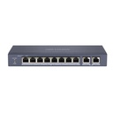 [DS-3E0110MP-E/M] Switch POE no administrado Fast Ethernet de 8 puertos 100Mbps